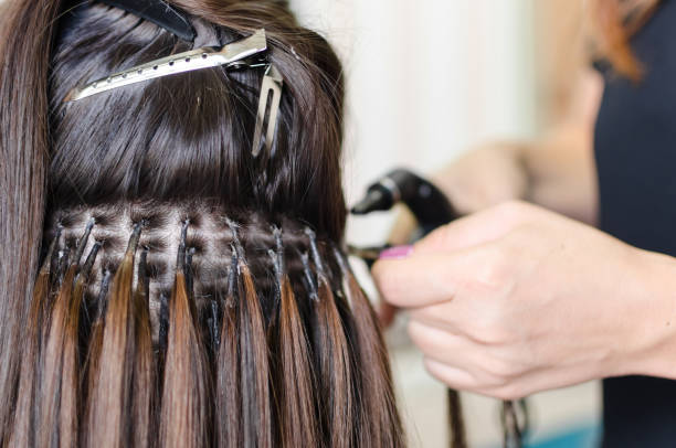 If you have short hair, it is better to use Hair extensions